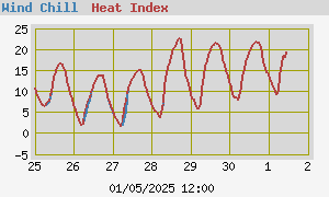 Wind chill and Heat Index